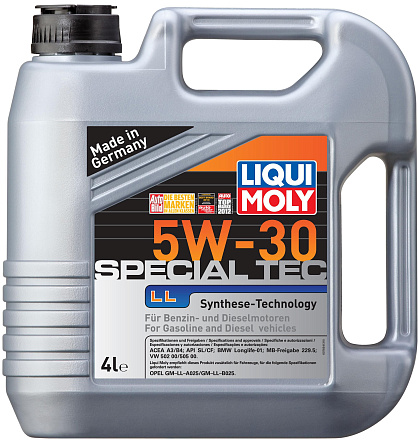 LIQUI MOLY Special Tec LL 5W-30 фото 1 LIQUI MOLY Special Tec LL 5W-30 preview 1
