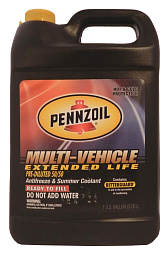 Антифриз готовый желтый PENNZOIL Multi-Vehicle Extended Life 50/50 Pre-diluted