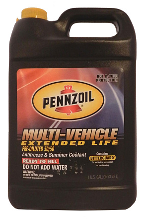 Антифриз готовый желтый PENNZOIL Multi-Vehicle Extended Life 50/50 Pre-diluted preview 1