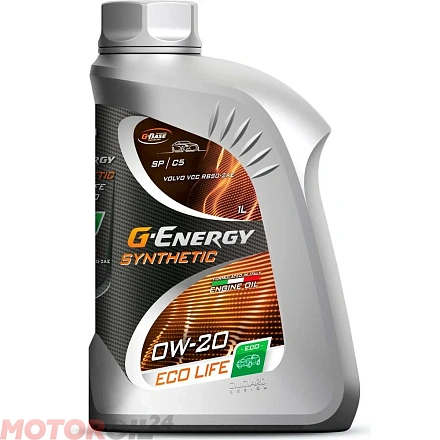 GAZPROMNEFT G-Energy Synthetic Eco Life 0W-20 preview 1