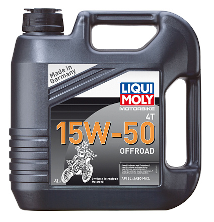 LIQUI MOLY Motorbike 4T Offroad 15W-50 preview 1