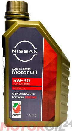 NISSAN 5W-30 SP/GF-6 фото 1 NISSAN 5W-30 SP/GF-6 preview 1