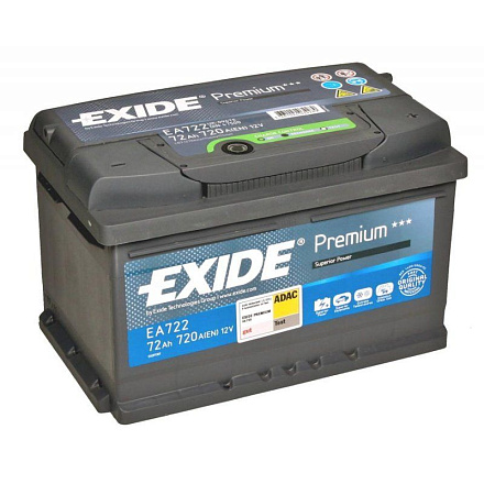 Аккумулятор EXIDE EA722 preview 1