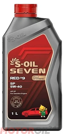 S-OIL 7 RED #9 SP 5W-40 фото 1 S-OIL 7 RED #9 SP 5W-40 preview 1