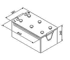 Аккумулятор BOSCH 0092T30810