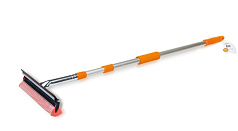 Щетка AIRLINE для мытья стекол с телескопической ручкой, поролоном и водосгоном