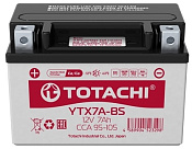 Аккумулятор TOTACHI MOTO YTX7A-BS 7 а/ч R