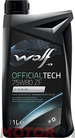 Трансмиссионное масло WOLF OfficialTech 75W-80 ZF preview 1