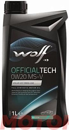 WOLF Official Tech 0W-20 MS-V