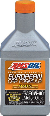 AMSOIL European Car Formula Classic ESP Synthetic Motor Oil 0W-40 preview 2