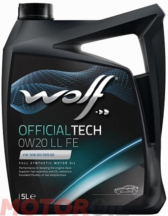 WOLF OfficialTech 0W-20 LL FE preview 1