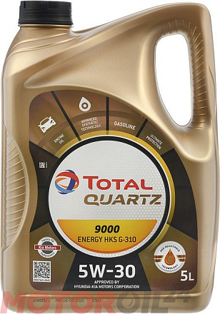 TOTAL Quartz 9000 Energy HKS G-310 SAE 5W-30 preview 1