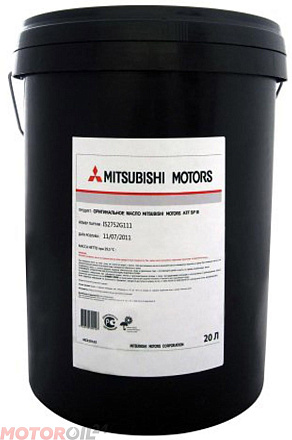 Трансмиссионное масло MITSUBISHI ATF SP III preview 1