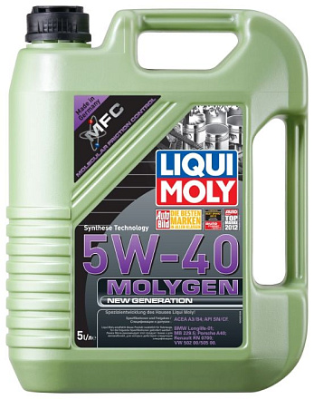 LIQUI MOLY Molygen New Generation 5W-40 preview 1