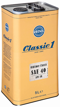 RAVENOL Oldtimer Classic SAE 40 API SB preview 1