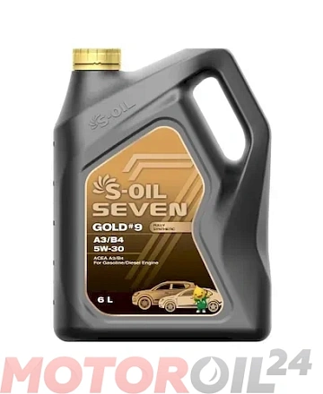 S-OIL 7 GOLD #9 5W-30 A3/B4 фото 1 S-OIL 7 GOLD #9 5W-30 A3/B4 preview 1