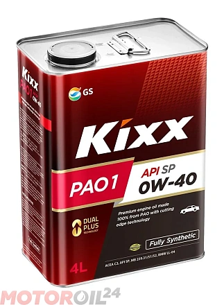 KIXX PAO 1 SAE 0W-40 фото 1 KIXX PAO 1 SAE 0W-40 preview 1