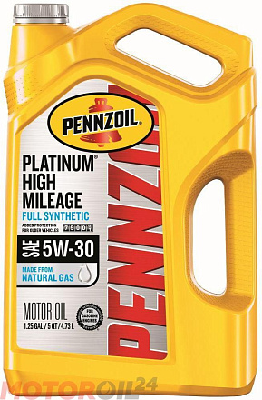 PENNZOIL Platinum High Mileage Vehicle 5W-30 preview 1