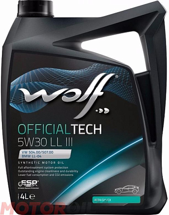 WOLF Official Tech 5W-30 LL III preview 1