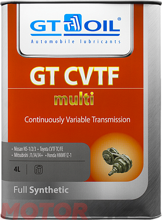 Трансмиссионное масло GT-OIL GT ATF CVTF Multi фото 1 Трансмиссионное масло GT-OIL GT ATF CVTF Multi preview 1