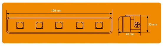 Ходовые огни AIRLINE 1 Вт х 10 LED preview 2