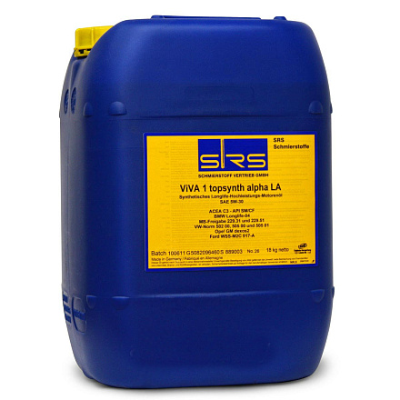 SRS Viva 1 Topsynth Alpha LA 5W-30 preview 1