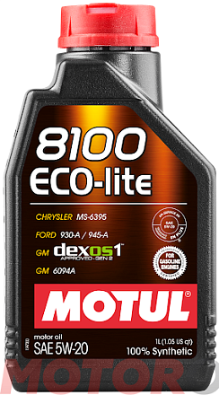 MOTUL 8100 Eco-lite 5W-20 preview 1