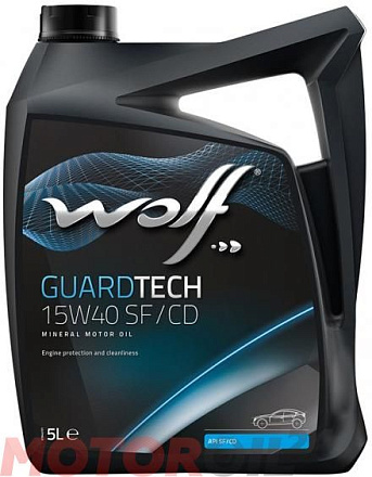 WOLF Guard Tech 15W-40 SF/CD фото 1 WOLF Guard Tech 15W-40 SF/CD preview 1