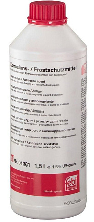 Антифриз концентрат красный FEBI Antifreeze G12 preview 1