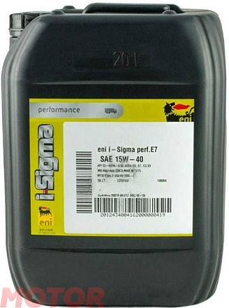 ENI i-Sigma Performance E7 15W-40 preview 1