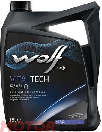 WOLF Vital Tech 5W-40 фото 1 WOLF Vital Tech 5W-40 preview 1