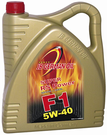  JB GERMAN OIL Super F1 RS Power 5W-40 preview 1