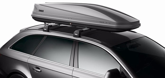 Автобокс на крышу THULE Touring Alpine titan aeroskin preview 4