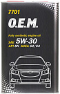 MANNOL 7701 O.E.M. for Chevrolet Opel 5W-30