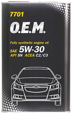 MANNOL 7701 O.E.M. for Chevrolet Opel 5W-30 фото 1 MANNOL 7701 O.E.M. for Chevrolet Opel 5W-30 preview 1