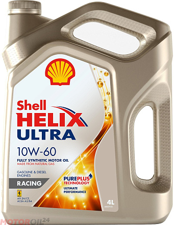 SHELL Helix Ultra Racing 10W-60 preview 1