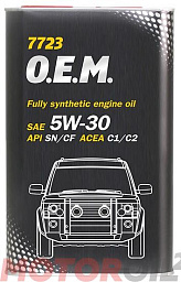 MANNOL 7723 O.E.M. for Land Rover Jaguar 5W-30