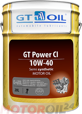GT-OIL Power CI 10W-40 фото 1 GT-OIL Power CI 10W-40 preview 1