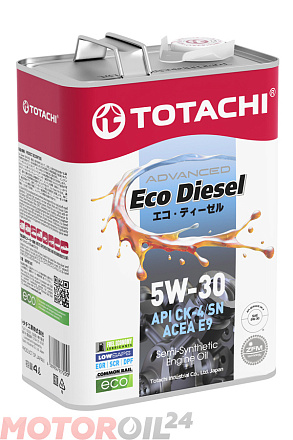 TOTACHI Eco Diesel Semi-Synthetic CK-4/CJ-4/SN 5W-30 фото 1 TOTACHI Eco Diesel Semi-Synthetic CK-4/CJ-4/SN 5W-30 preview 1