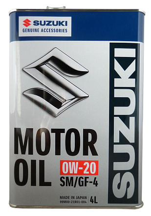 SUZUKI SM/GF-4 0W-20 фото 1 SUZUKI SM/GF-4 0W-20 preview 1