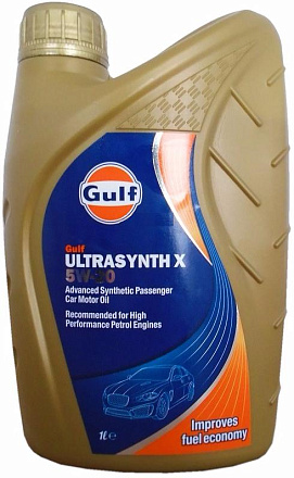 GULF Ultrasynth X 5W-20 фото 1 GULF Ultrasynth X 5W-20 preview 1