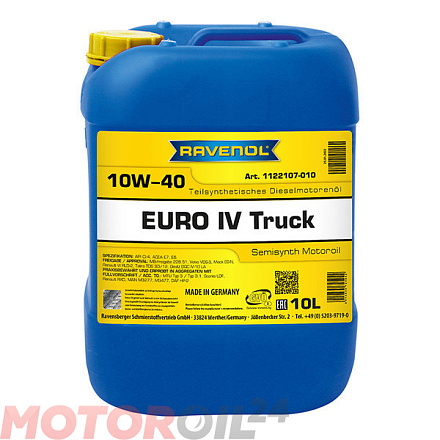 RAVENOL EURO IV Truck 10W-40 preview 1