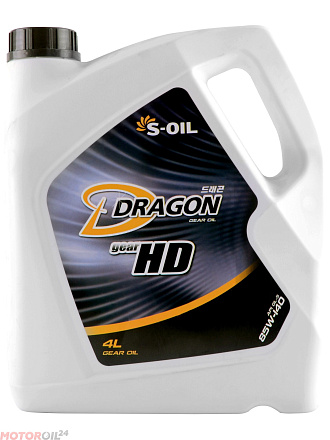 Трансмиссионное масло S-OIL Dragon HD 85W-140 GL-5 фото 1 Трансмиссионное масло S-OIL Dragon HD 85W-140 GL-5 preview 1