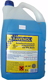 Жидкость стеклоомывателя зимняя RAVENOL Scheibenfrostschutz Konzentrat IPA