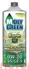MOLYGREEN Earth SN/GF-5 0W-20