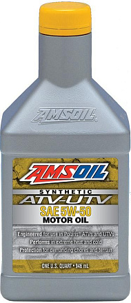 AMSOIL Synthetic ATV/UTV Motor Oil 5W-50 фото 2 AMSOIL Synthetic ATV/UTV Motor Oil 5W-50 preview 2
