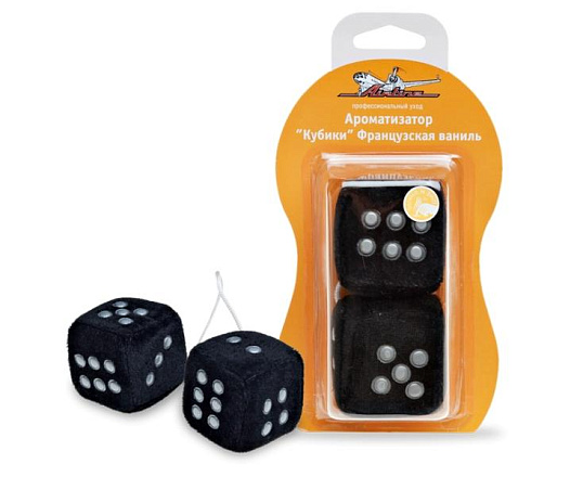 Ароматизатор AIRLINE "Кубики" французская ваниль preview 1