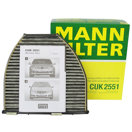 Салонный фильтр с активированным углем MANN CUK29005 preview 1