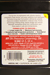 AMSOIL Signature Series Synthetic Motor Oil 5W-30