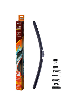 Щетка стеклоочистителя AIRLINE бескаркасная 475 мм (19)  preview 1